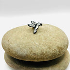 Elegant Enamel Bird Pin