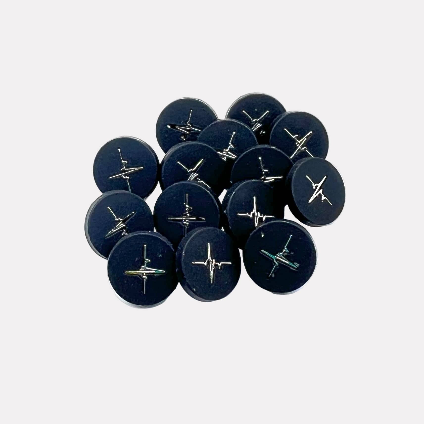 Black Pulse Kurta Button