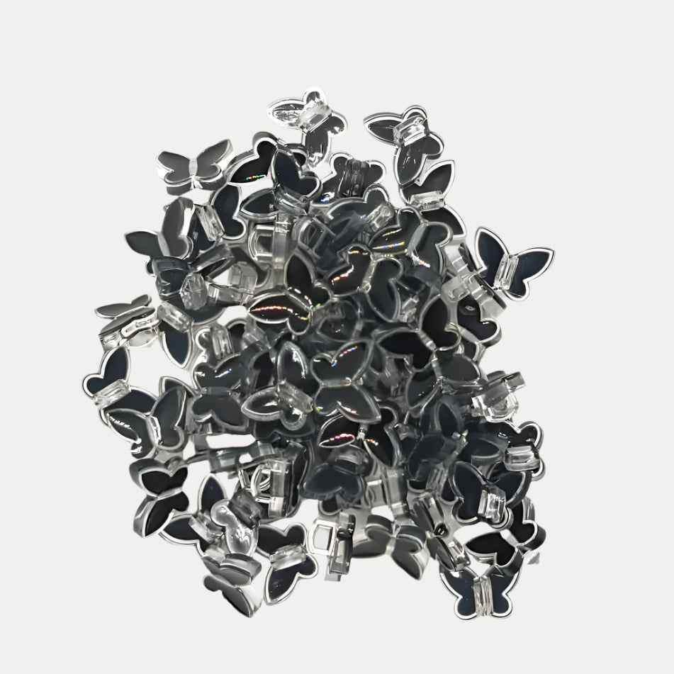 Butterfly Plastic Buttons