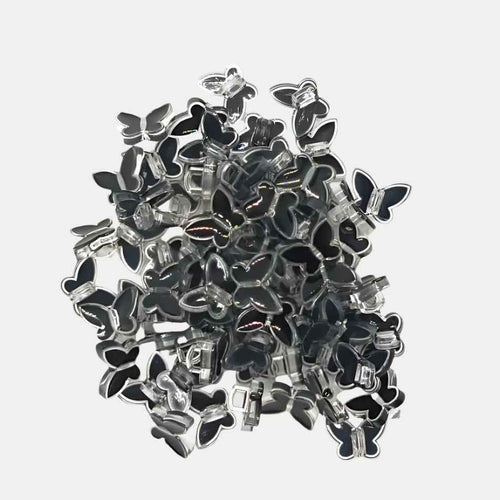 Butterfly Plastic Buttons