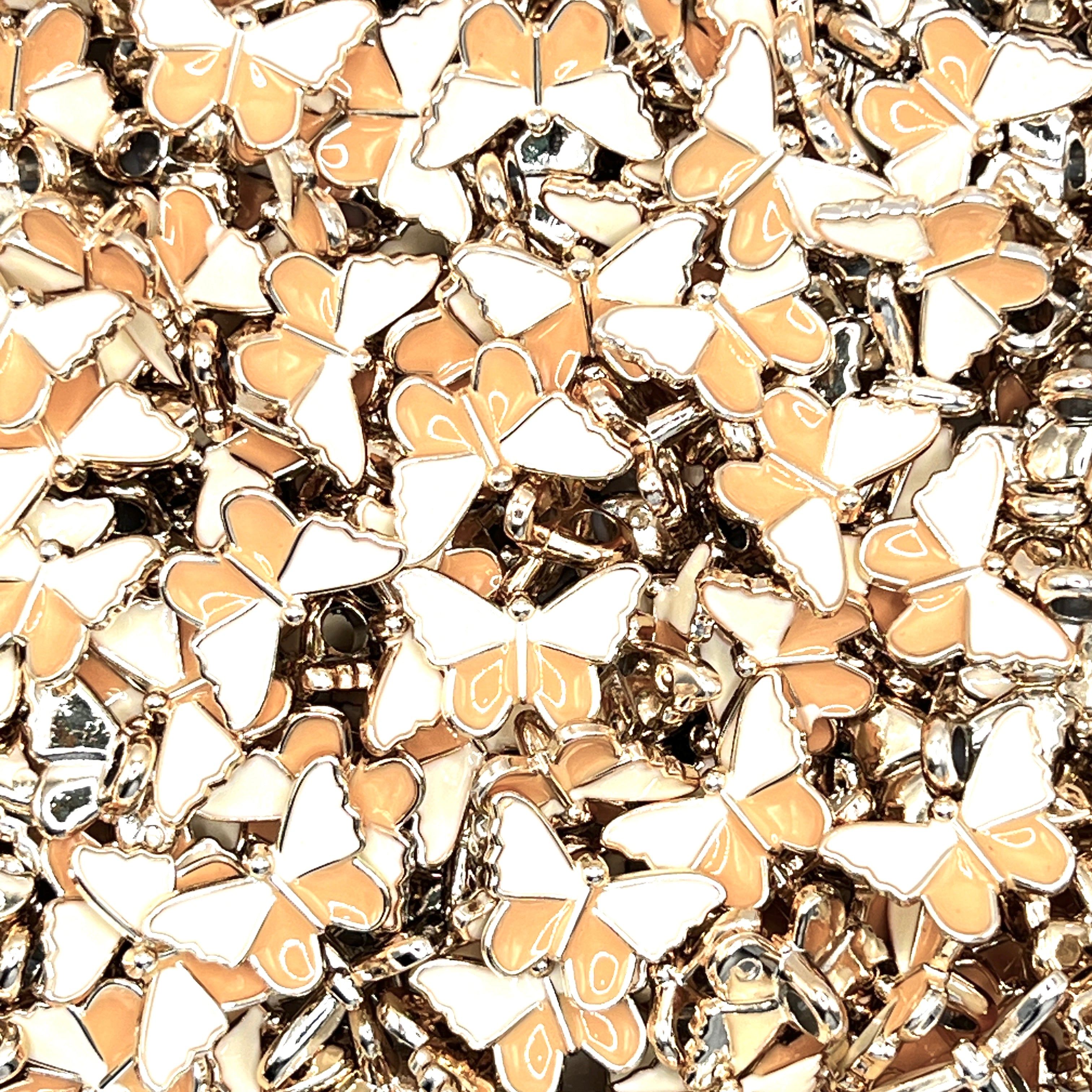 Butterfly Plastic Button