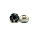 Hex Greek Kurta Button