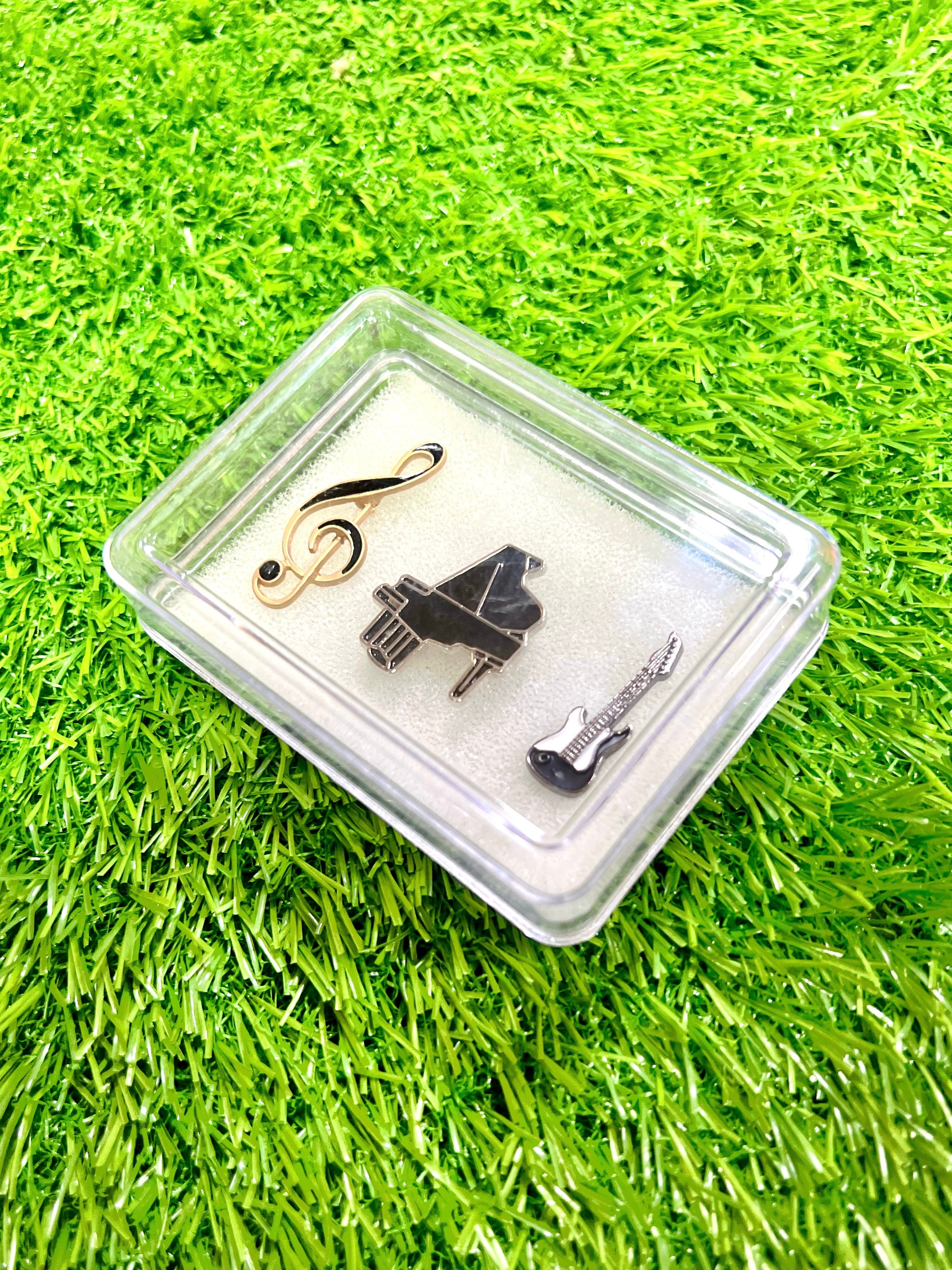 Musician Lapel Pin Gift Box - Set of 3
