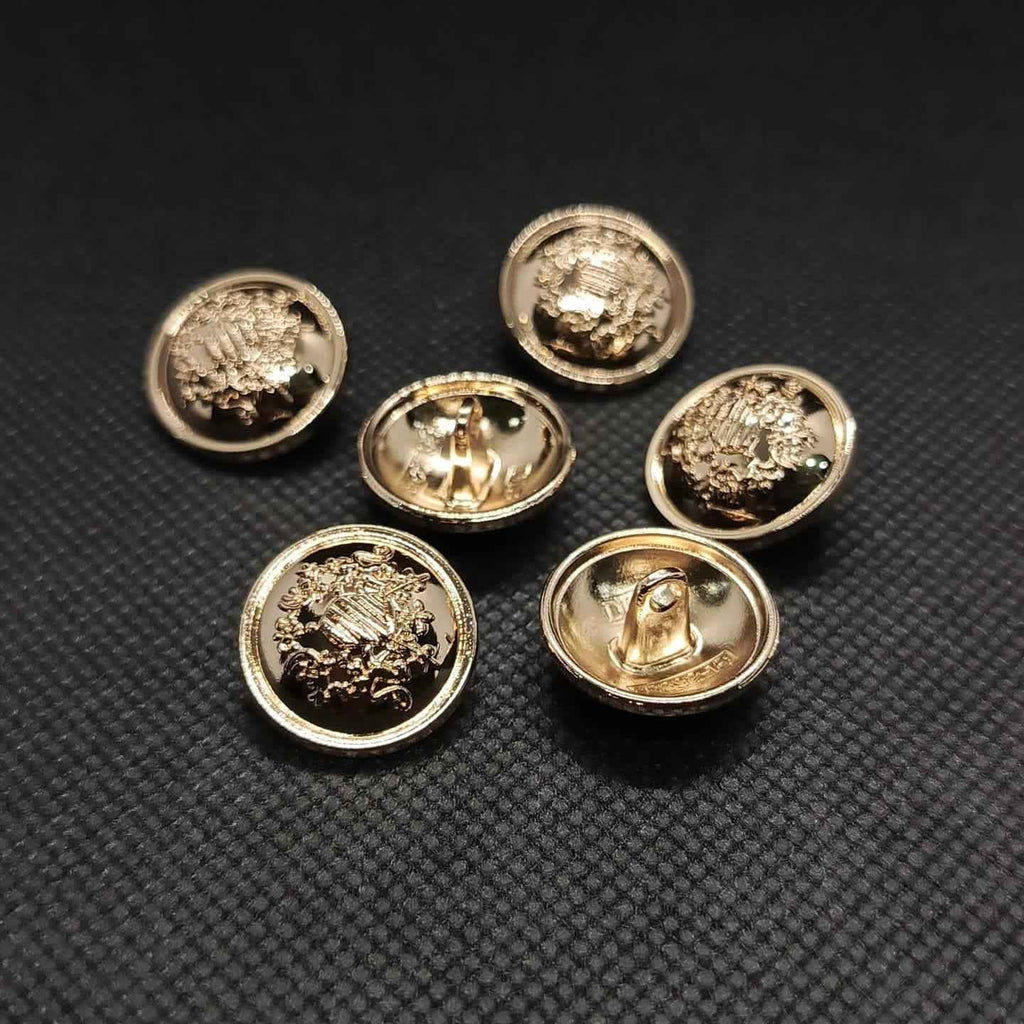 Ornate Metal Buttons