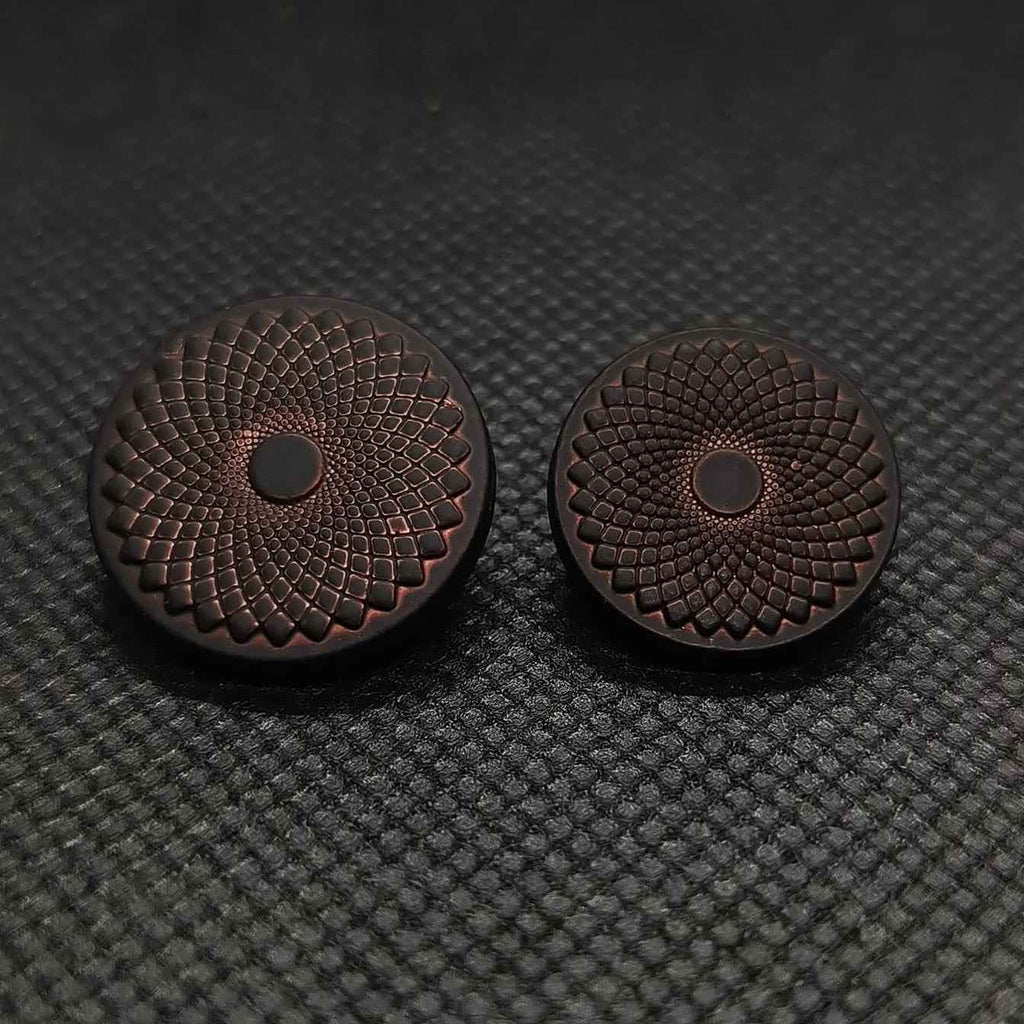 Concentric Pattern Button