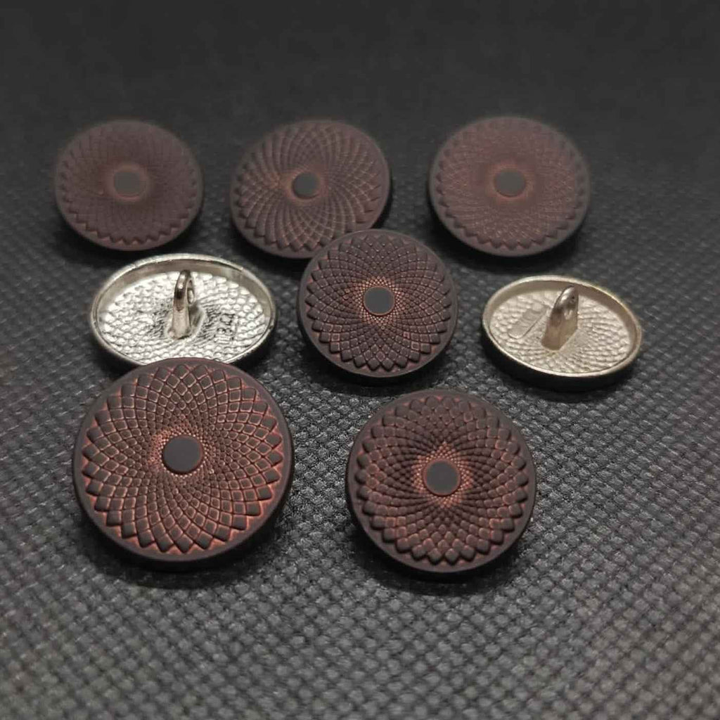 Concentric Pattern Button