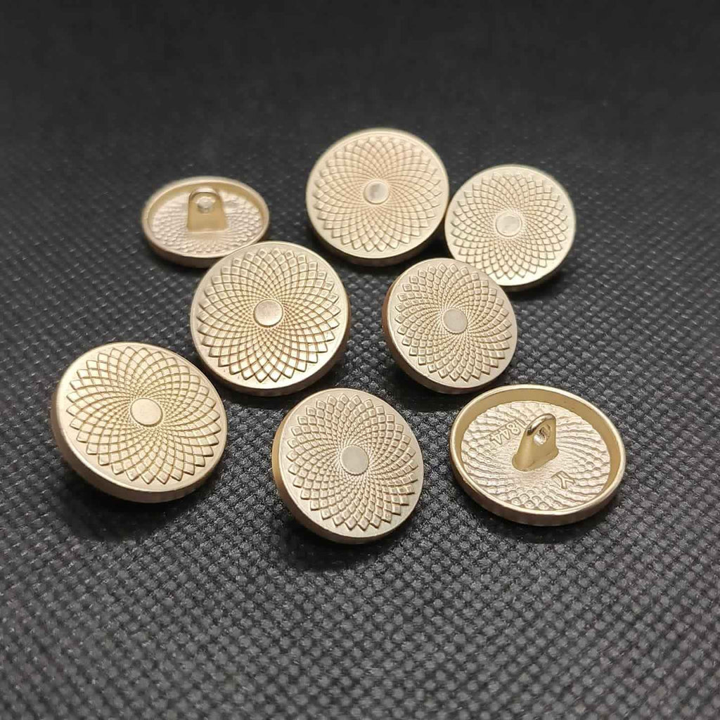 Concentric Pattern Button