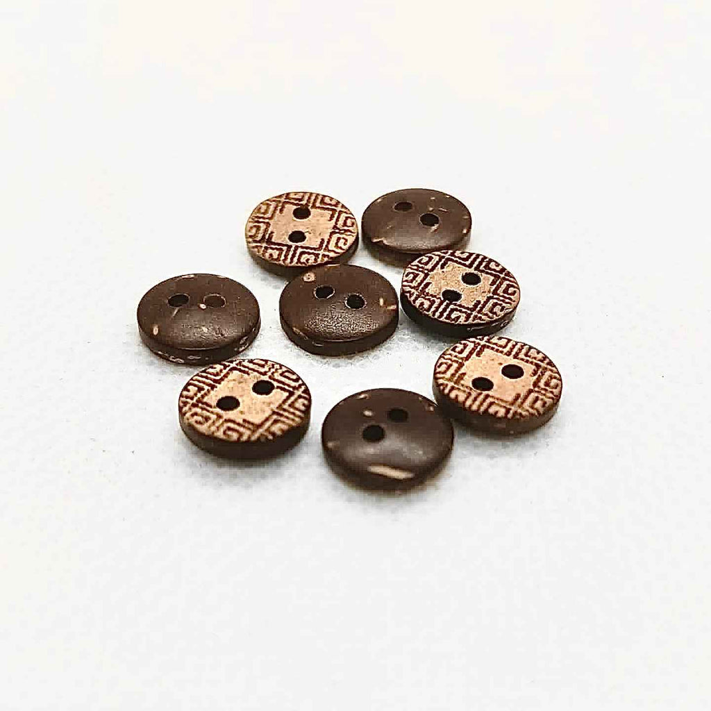 Patterned Buttons