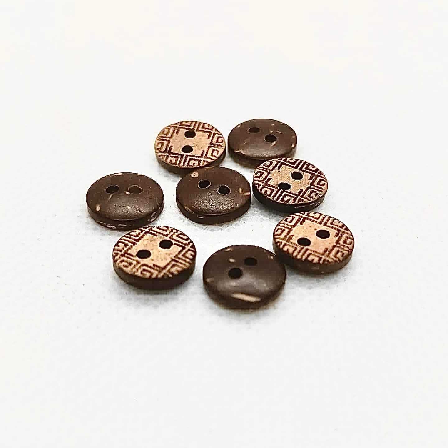 Patterned Buttons