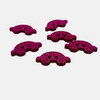 Colorful Wooden Car Buttons