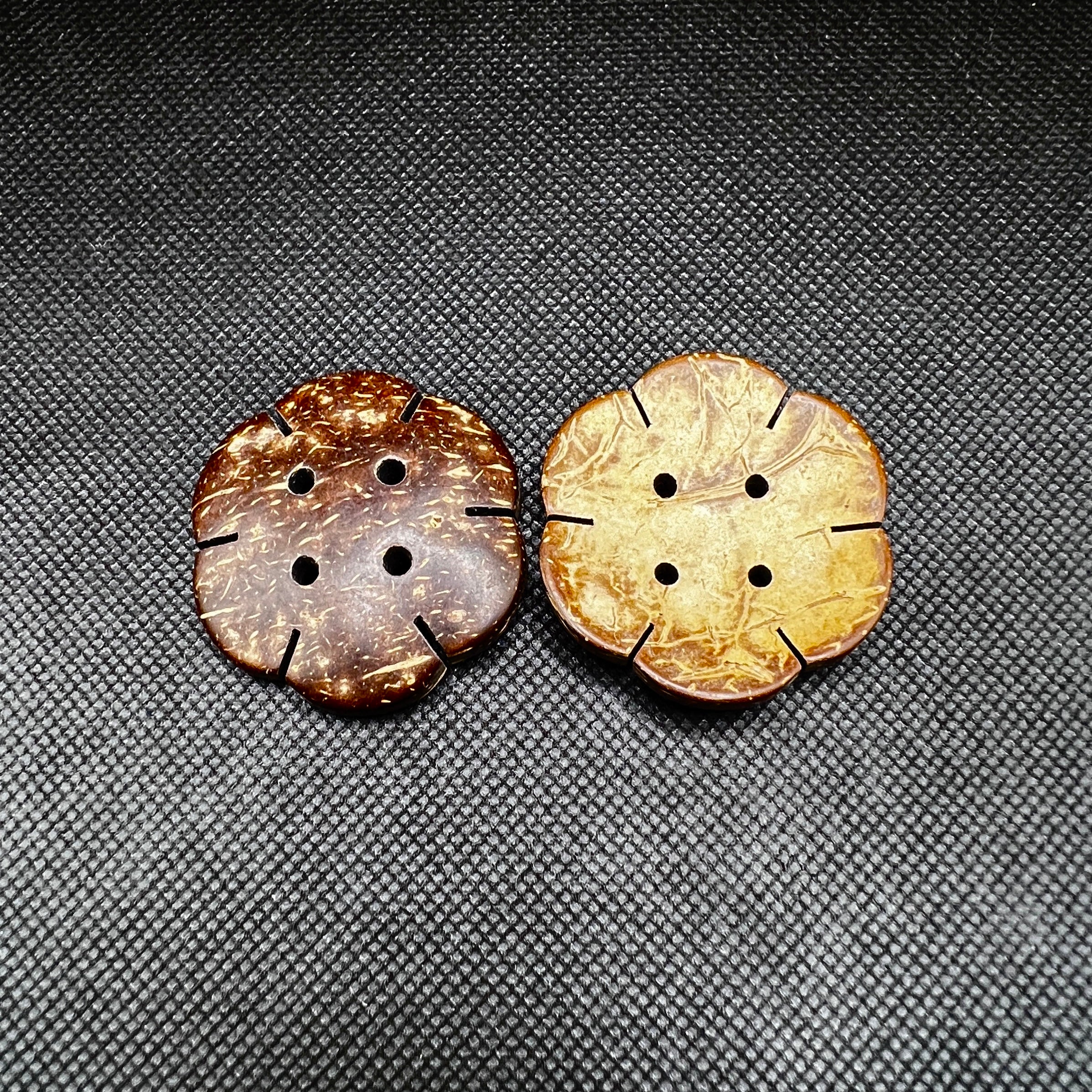 Carved Bloom Button
