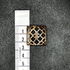 Lattice Square Button