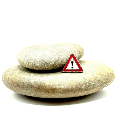 Caution Sign Pin