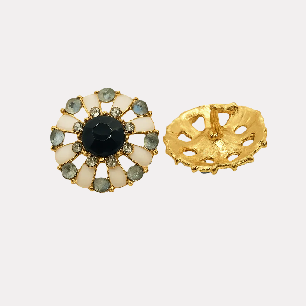 Crystal Cluster Button