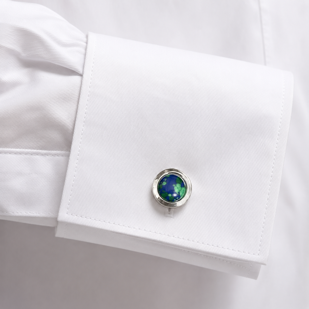 The Earthy Terrazzo Button Cover