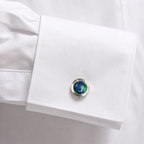 The Earthy Terrazzo Button Cover