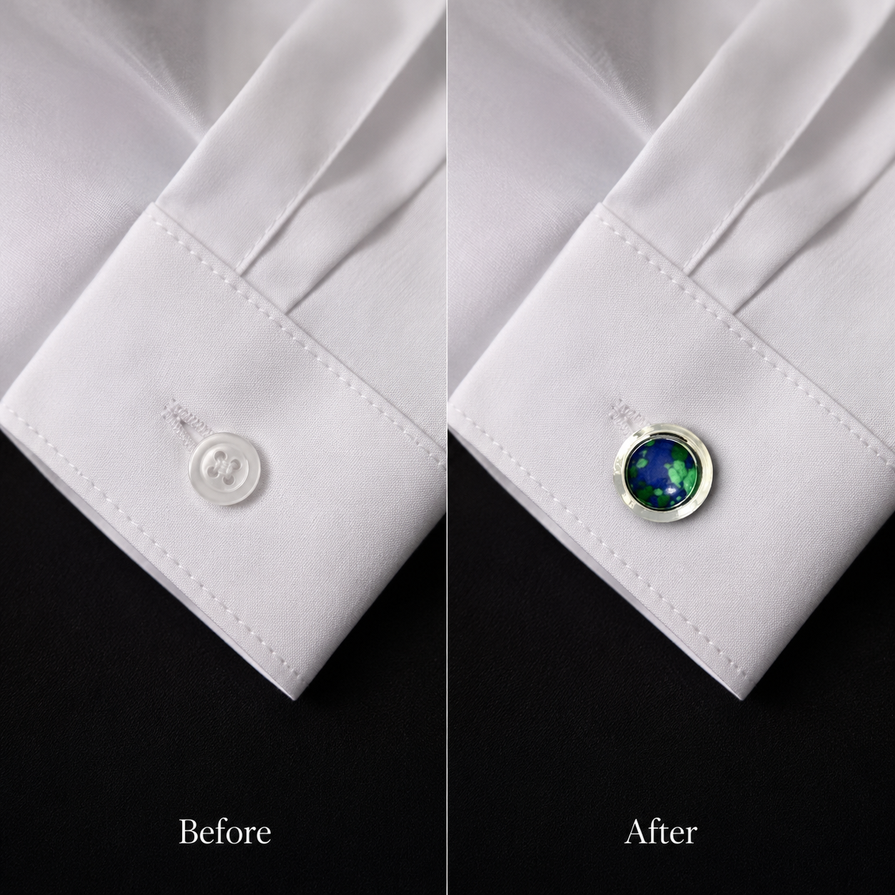 The Earthy Terrazzo Button Cover