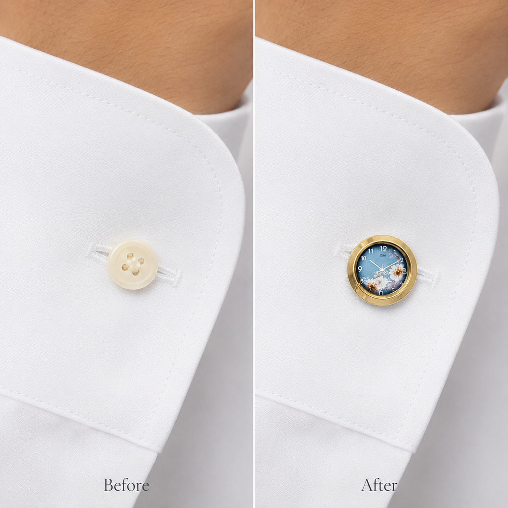 The Spring Watch-face Button Cover