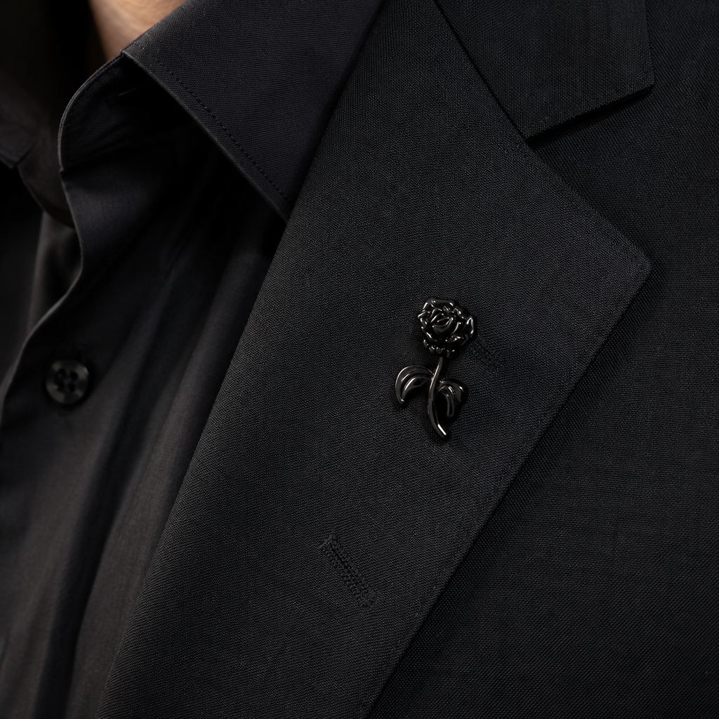 Rose Stem Pin
