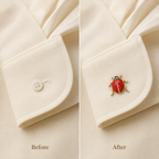 The Ladybug Button Cover | Unisex