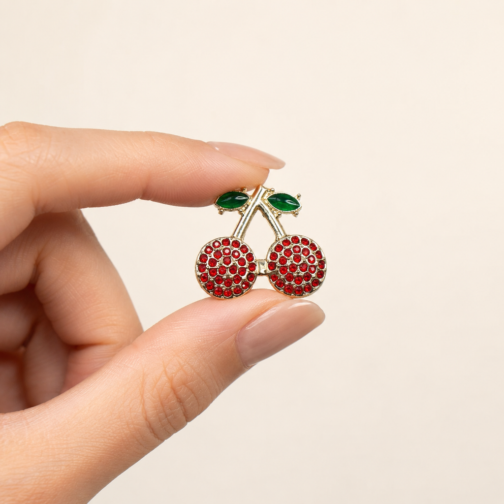 Red Cherry Pin (Hijaab Pin)