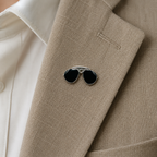 Sunglasses Lapel Pin