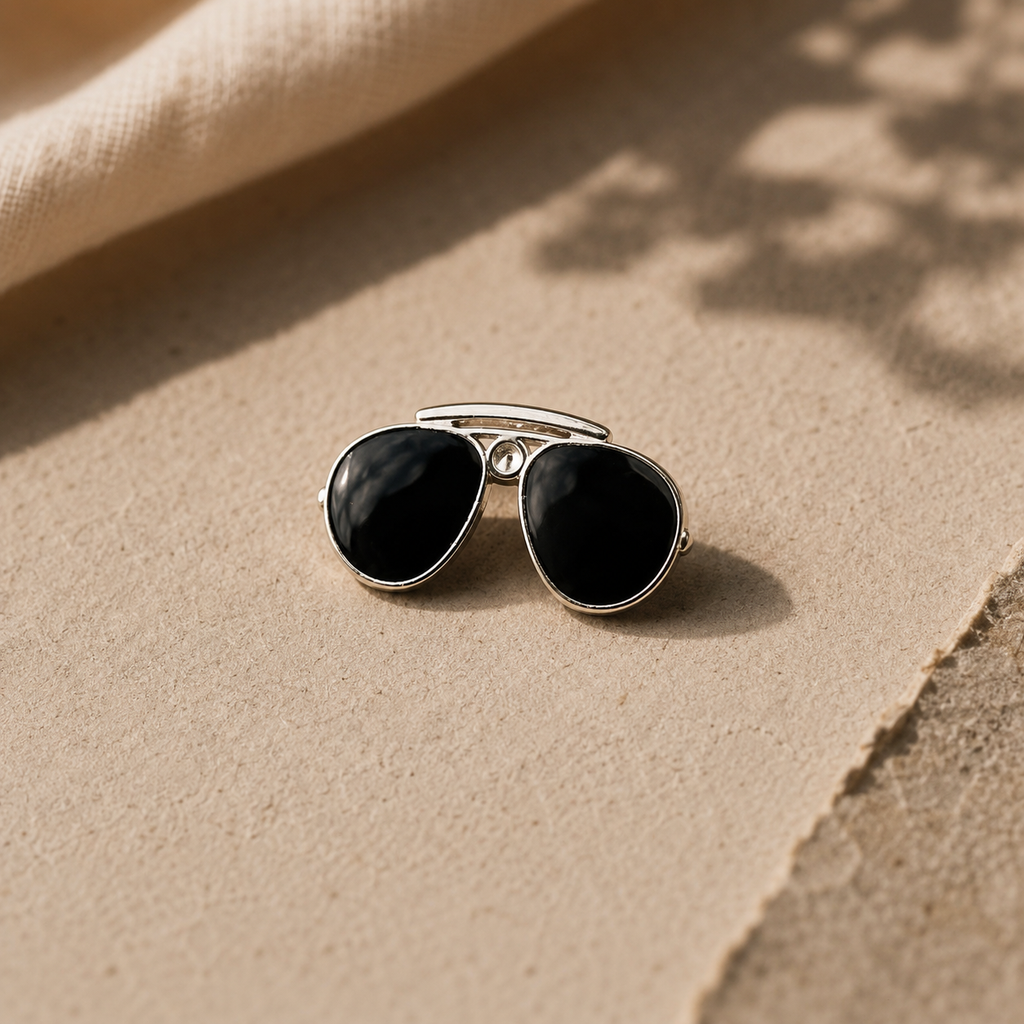 Sunglasses Lapel Pin