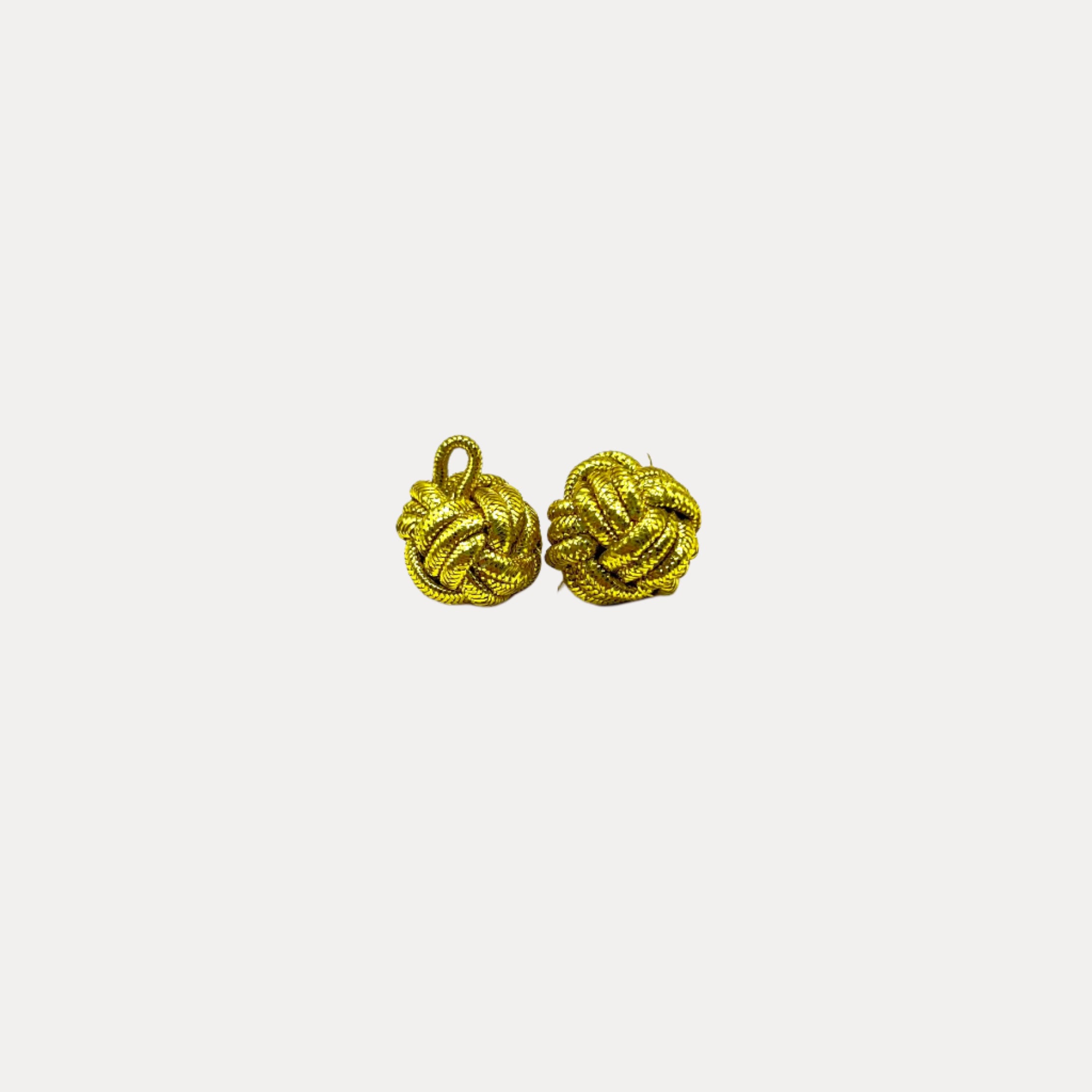 Golden Thread Buttons