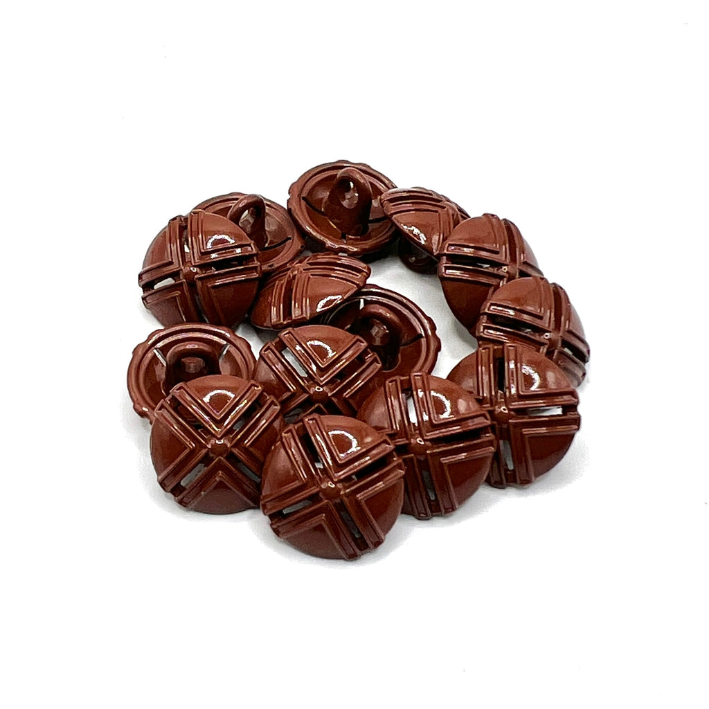 Cross Dome Kurta Button
