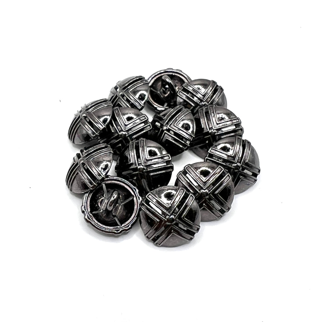 Cross Dome Kurta Button