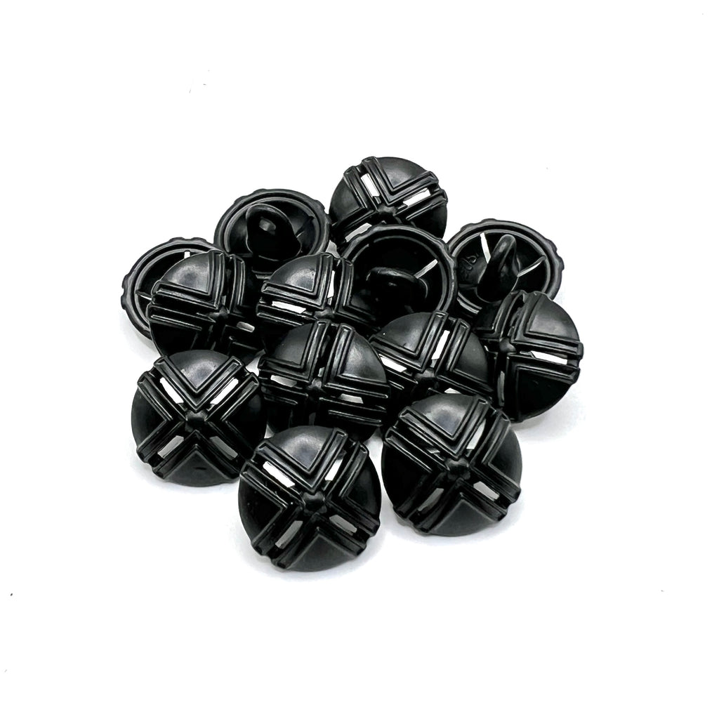 Cross Dome Kurta Button