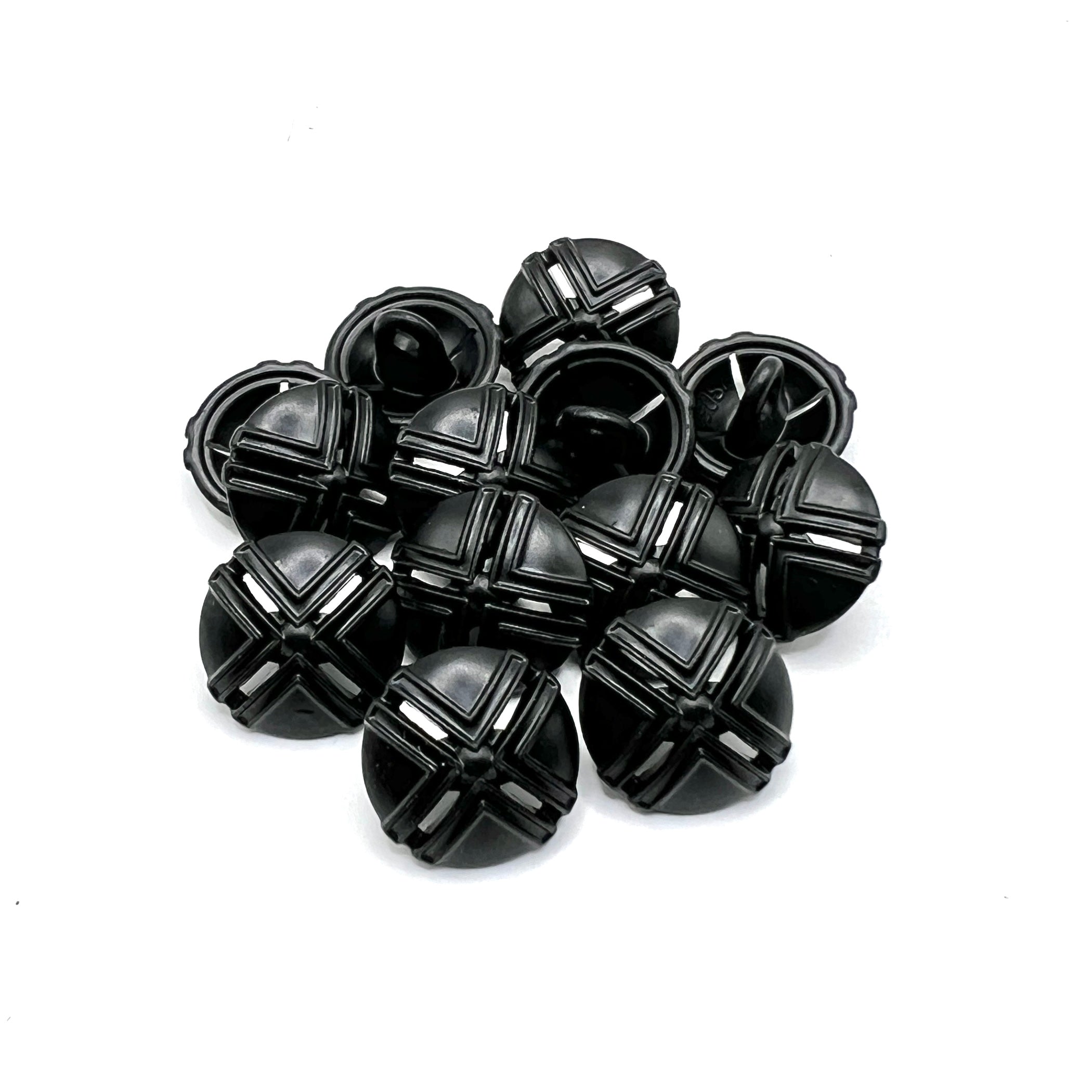 Cross Dome Kurta Button