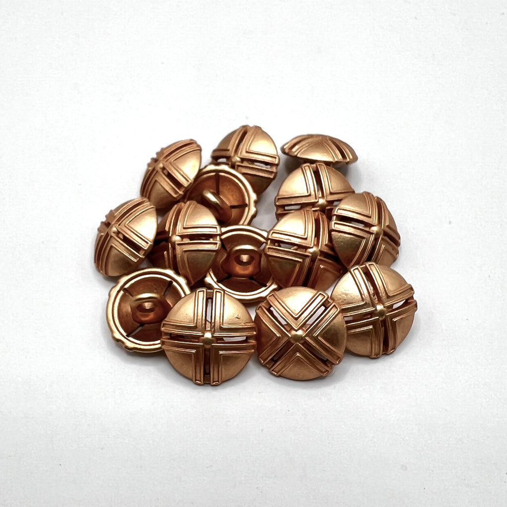 Cross Dome Kurta Button