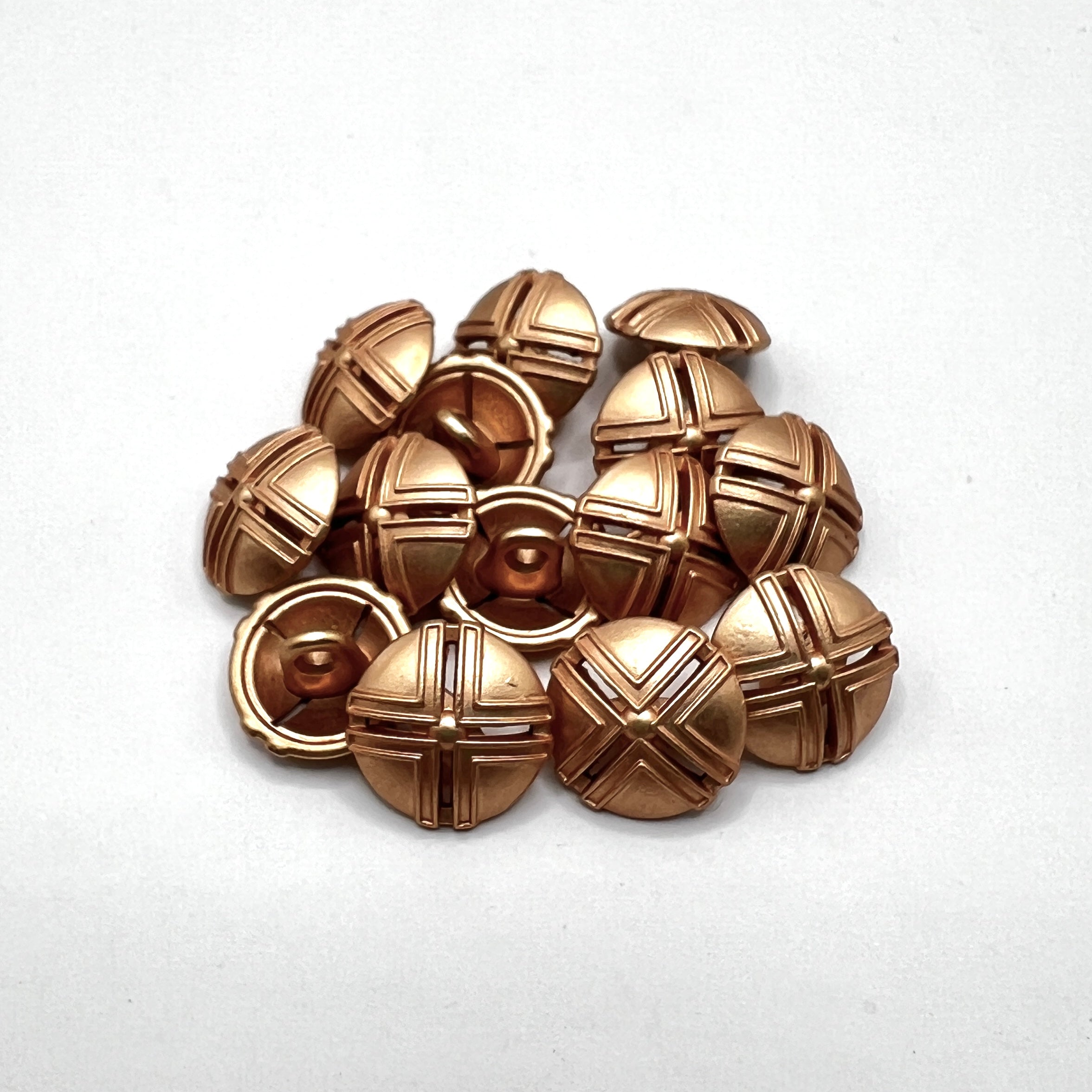 Cross Dome Kurta Button