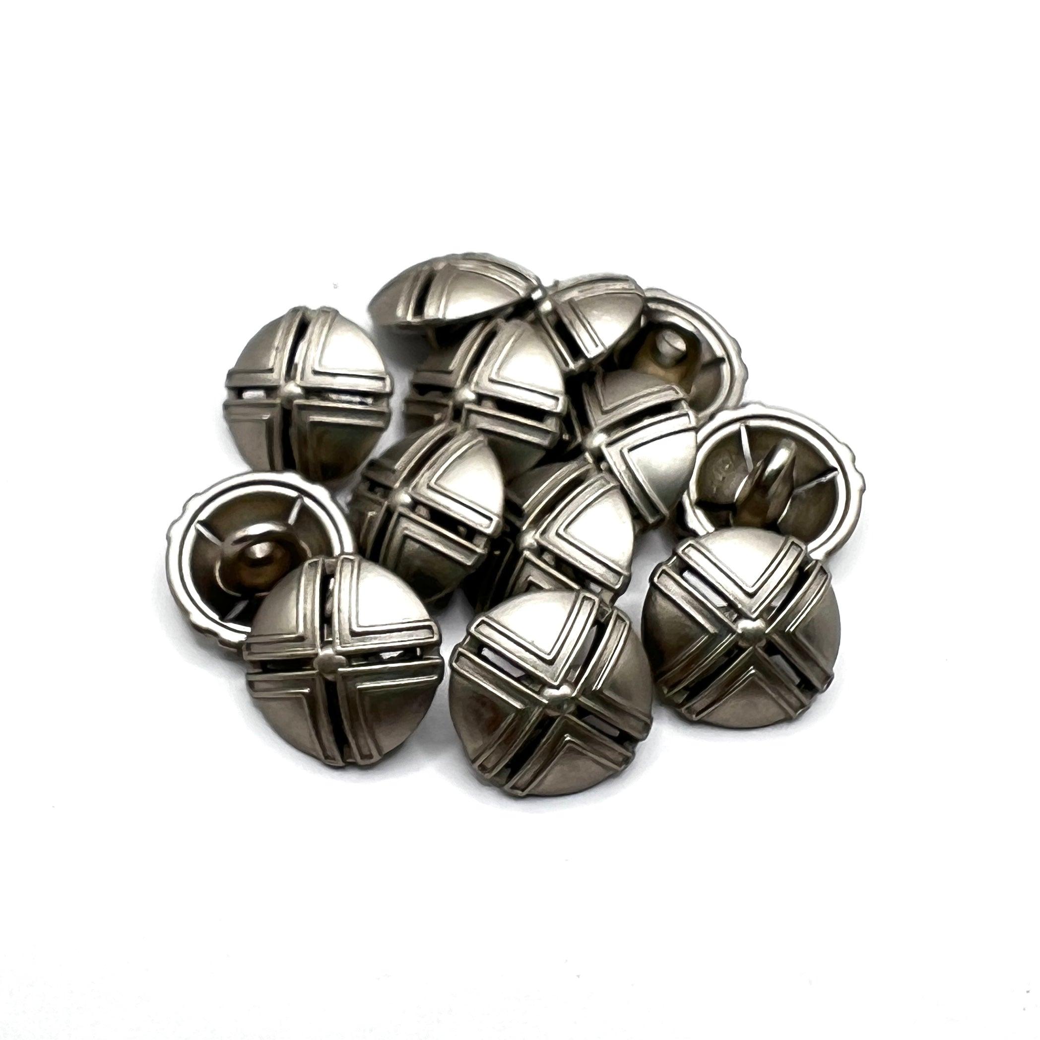Cross Dome Kurta Button