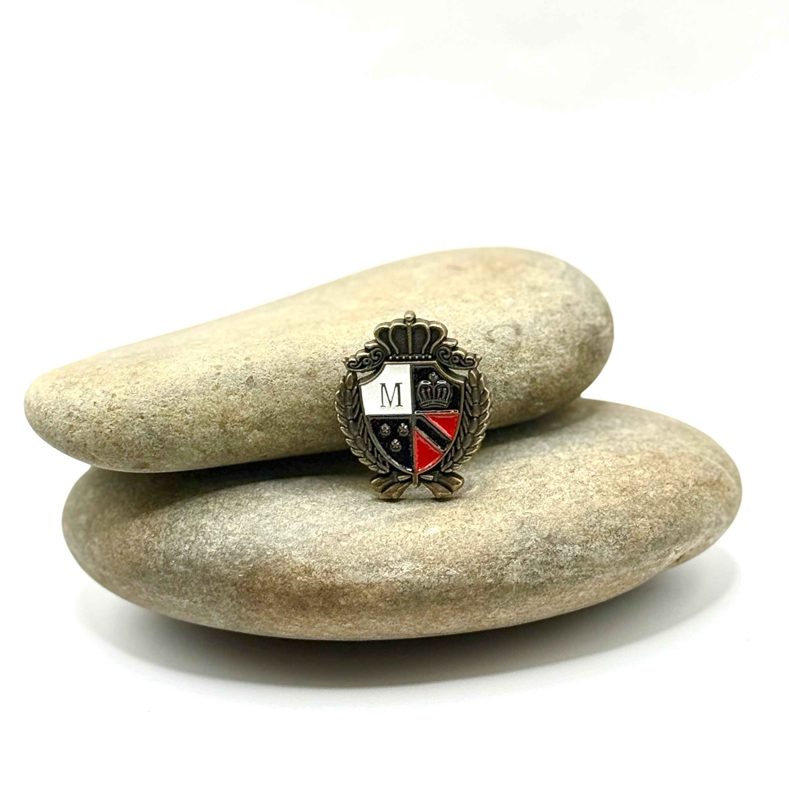 Crown Laurel Pin