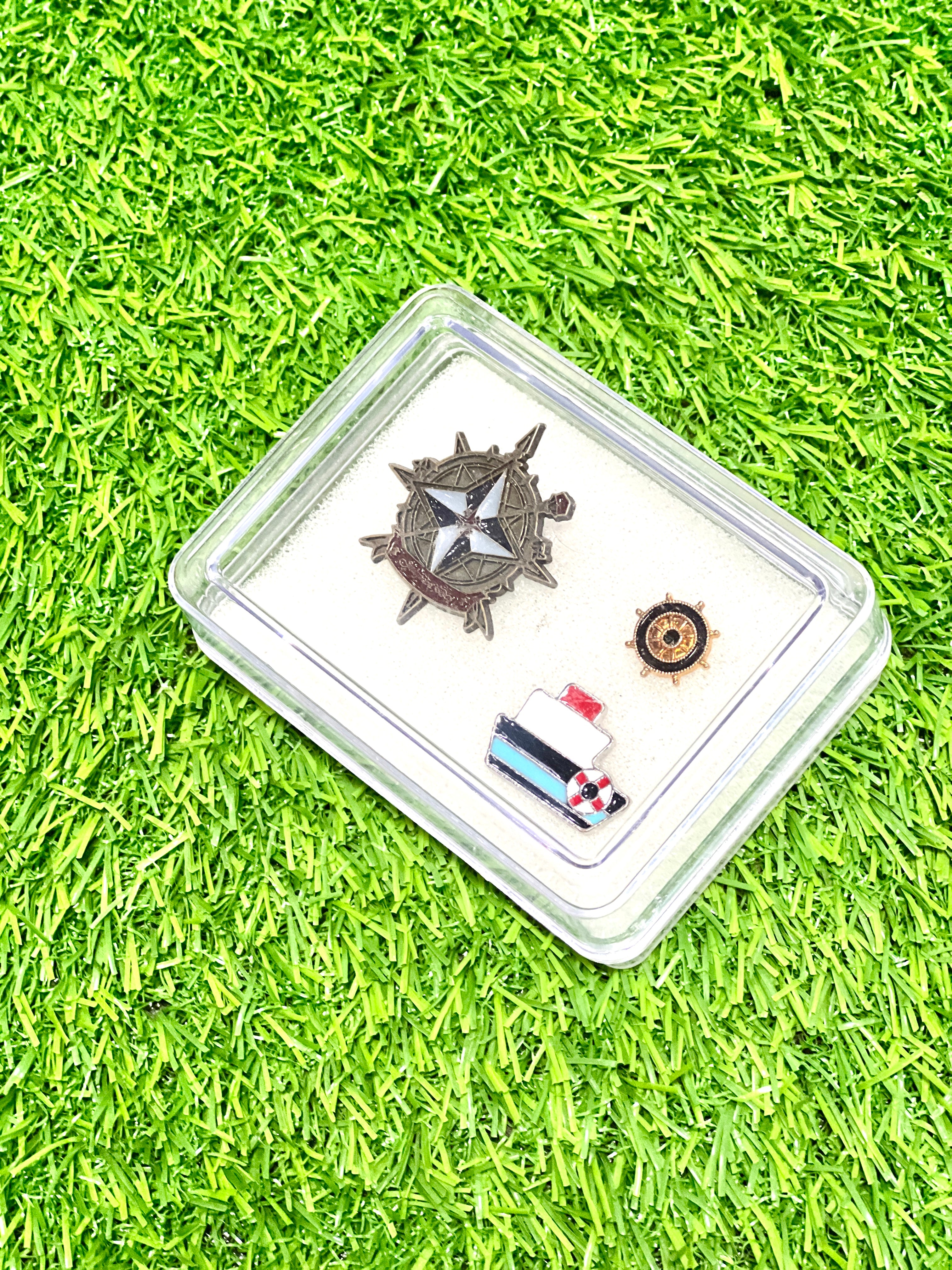 Sailor Lapel Pin Gift Box - Set of 3