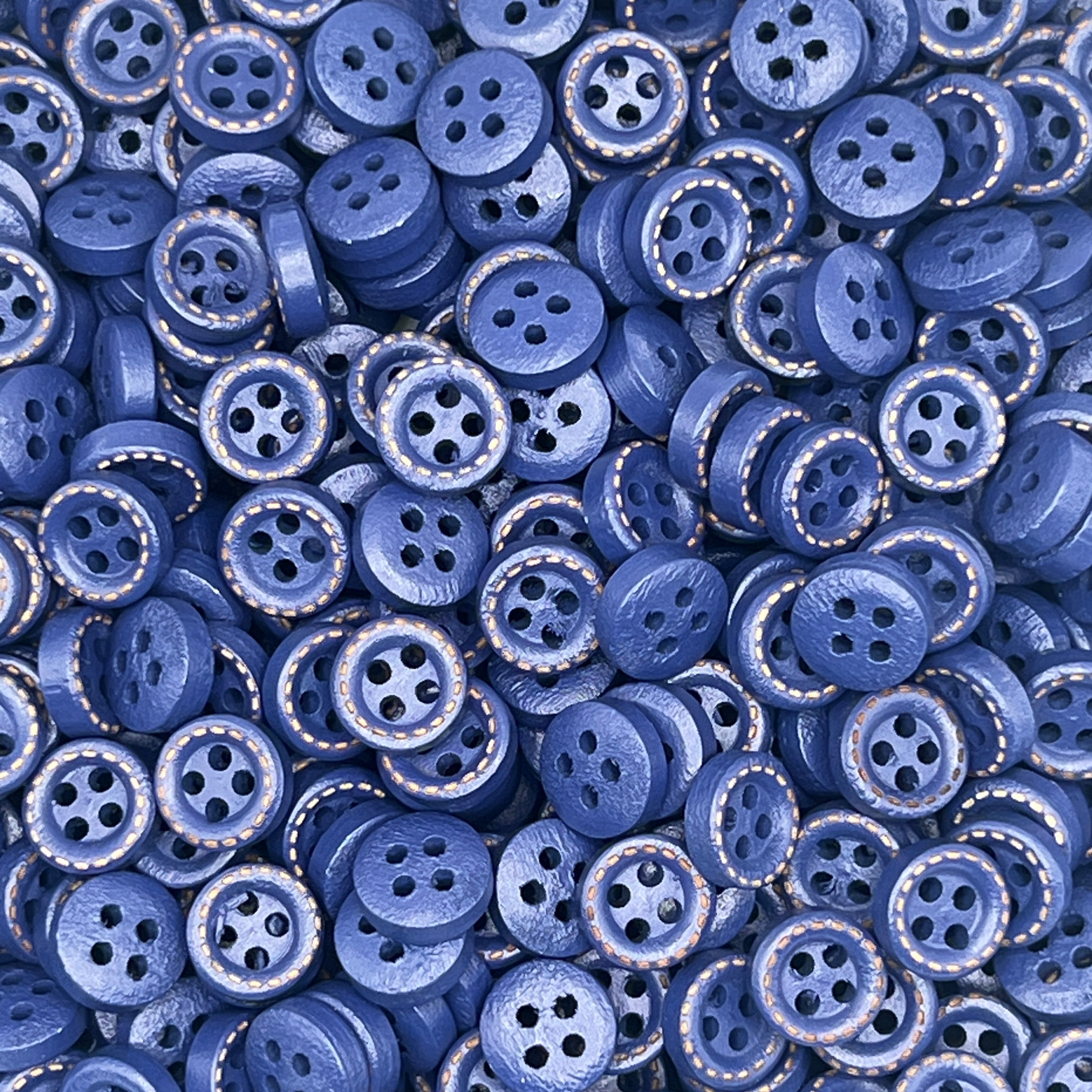 Dash Carved Wood Button