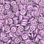 Dash Carved Wood Button