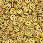 Dash Carved Wood Button