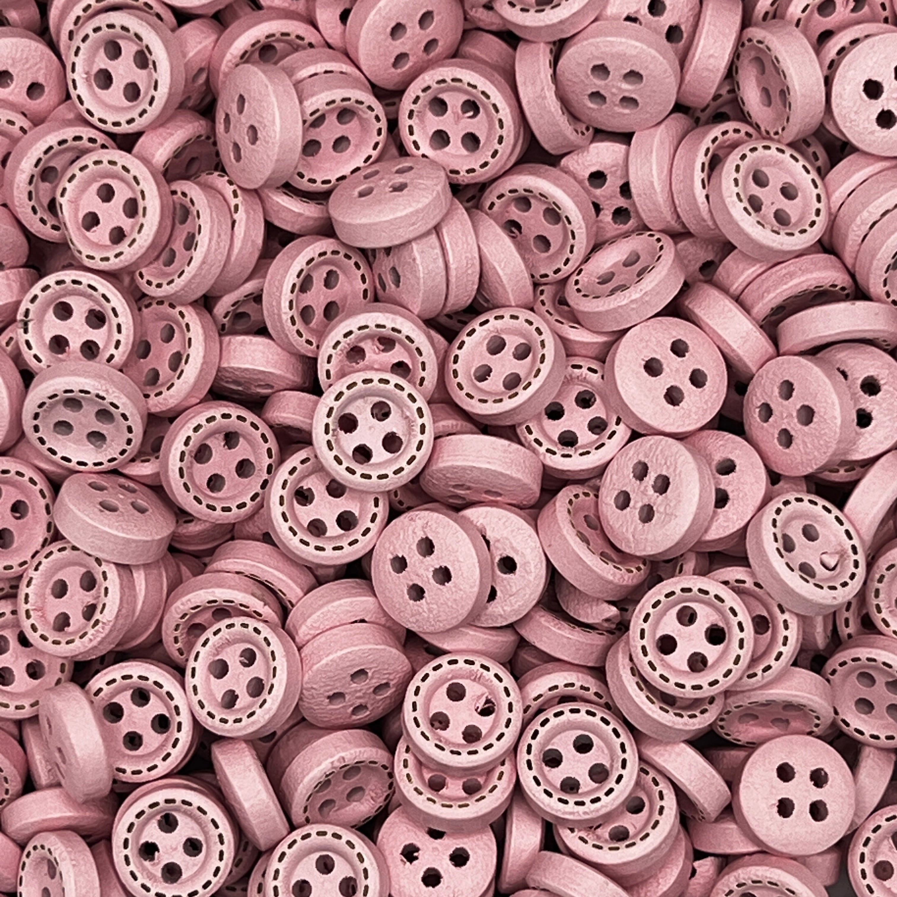 Dash Carved Wood Button