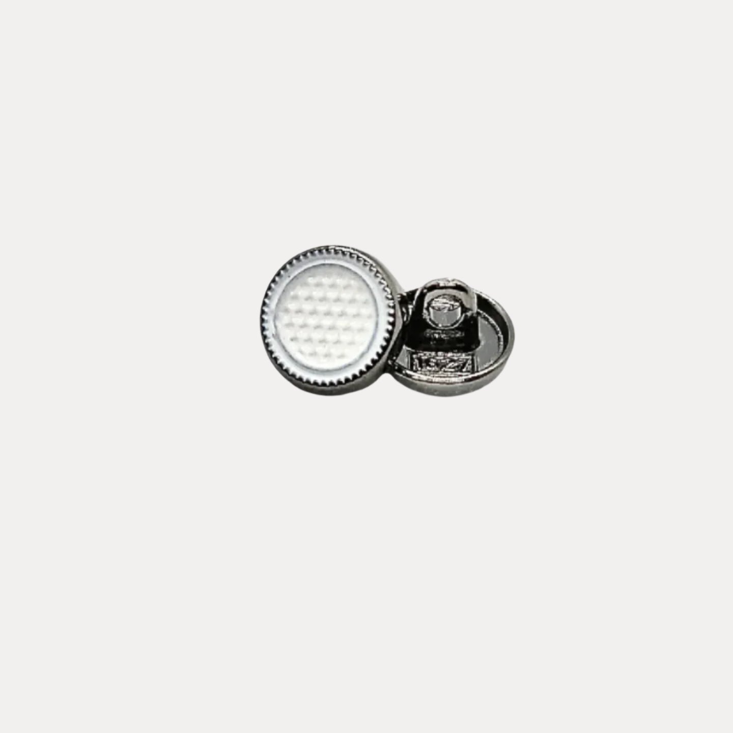 Detailed Inlay Metal Button