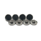 Rocky Gunmetal Kurta Button