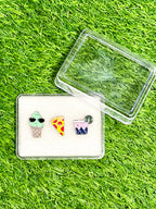 Junk Food Lapel Pin Gift Box - Set of 3