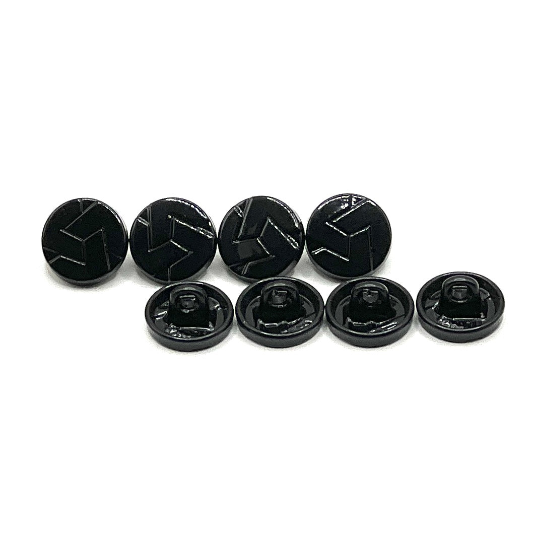 Geometric Arrrow Kurta Button