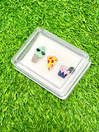 Junk Food Lapel Pin Gift Box - Set of 3