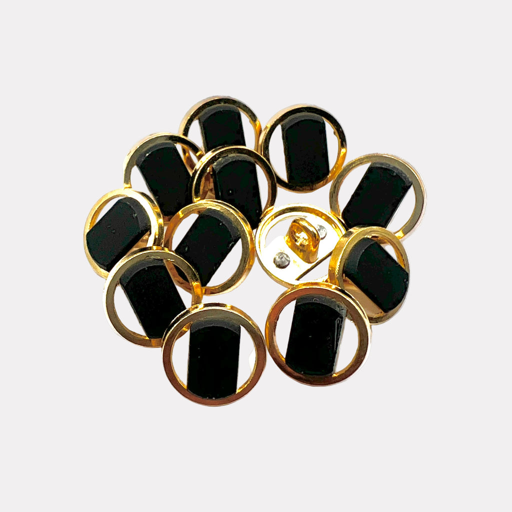Eclipse Metal Kurta Button
