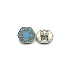 Hex Greek Kurta Button