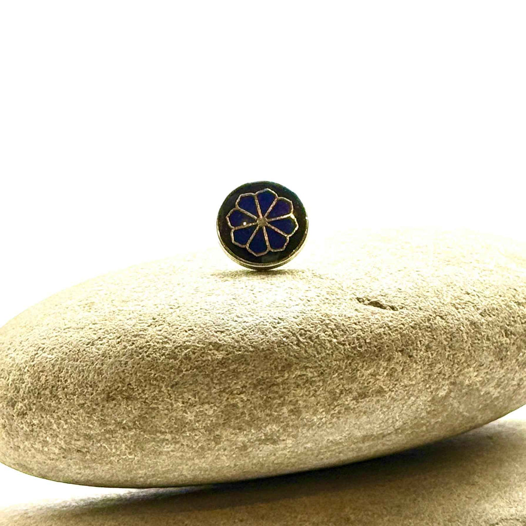 Azure Bloom Pin