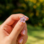 Floral Plastic Buton